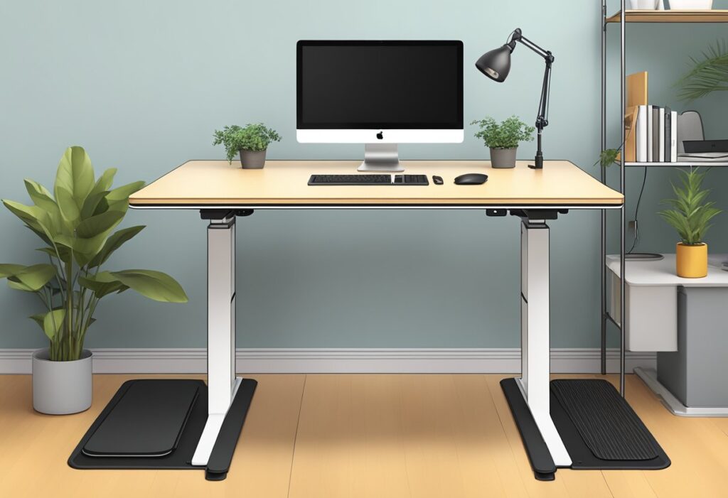 Standing desks in the workplace